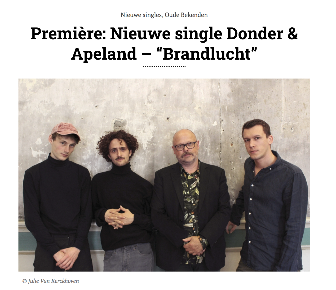 donder apeland brandlucht