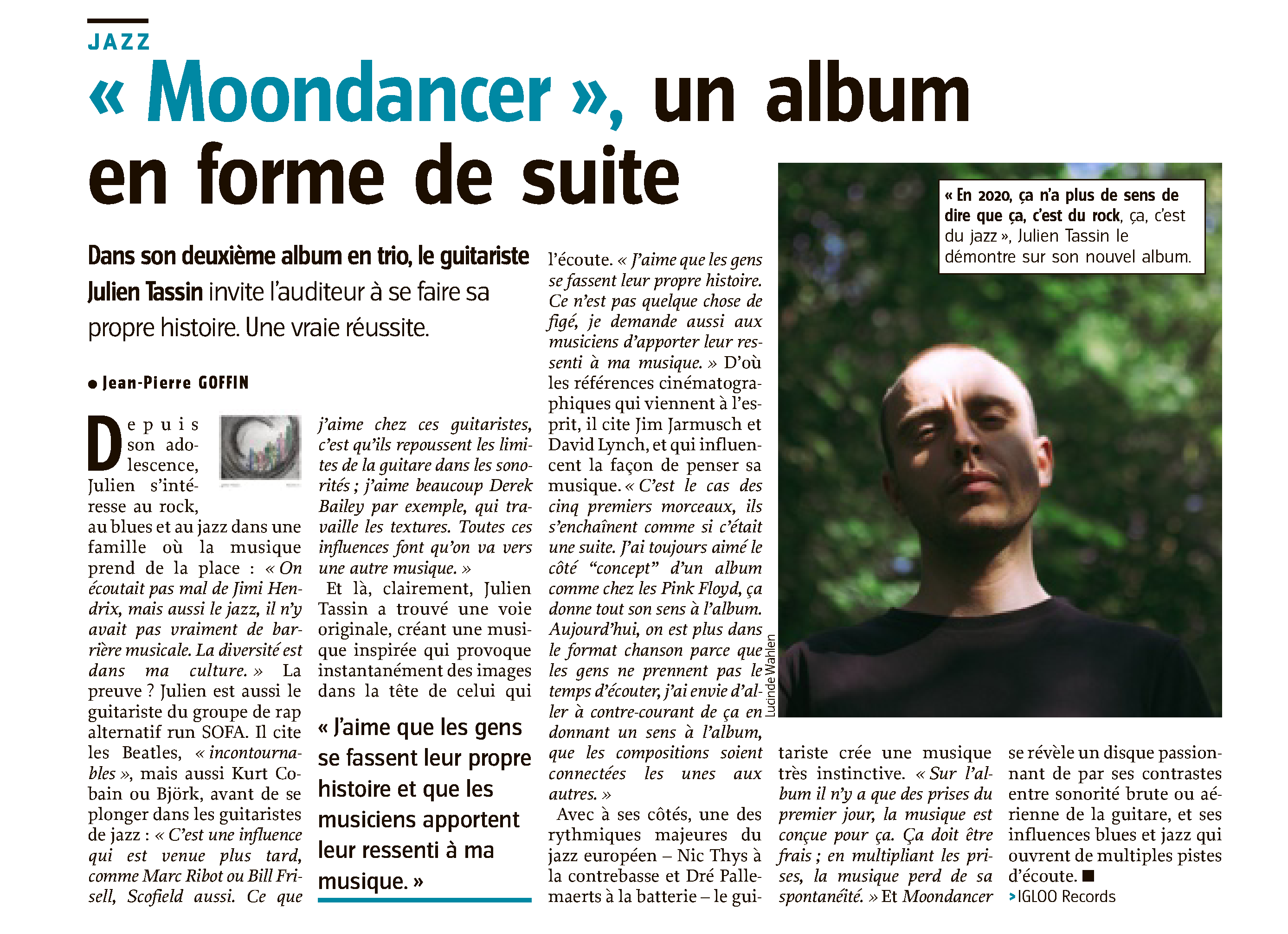 julien tassin trio moondancer