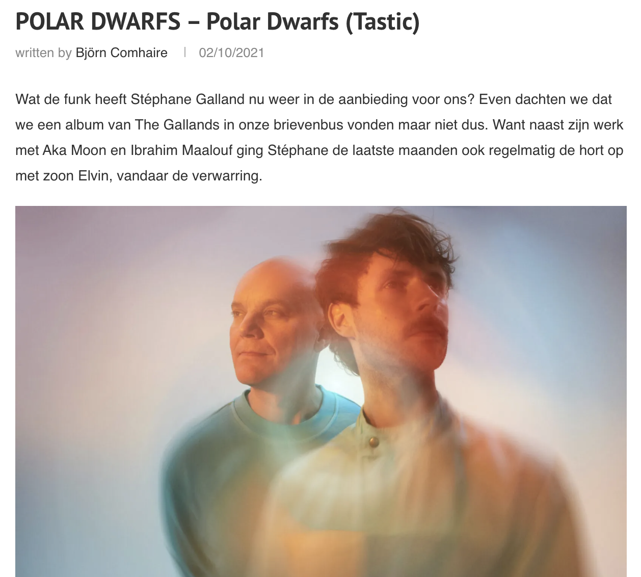 Polar Dwarfs