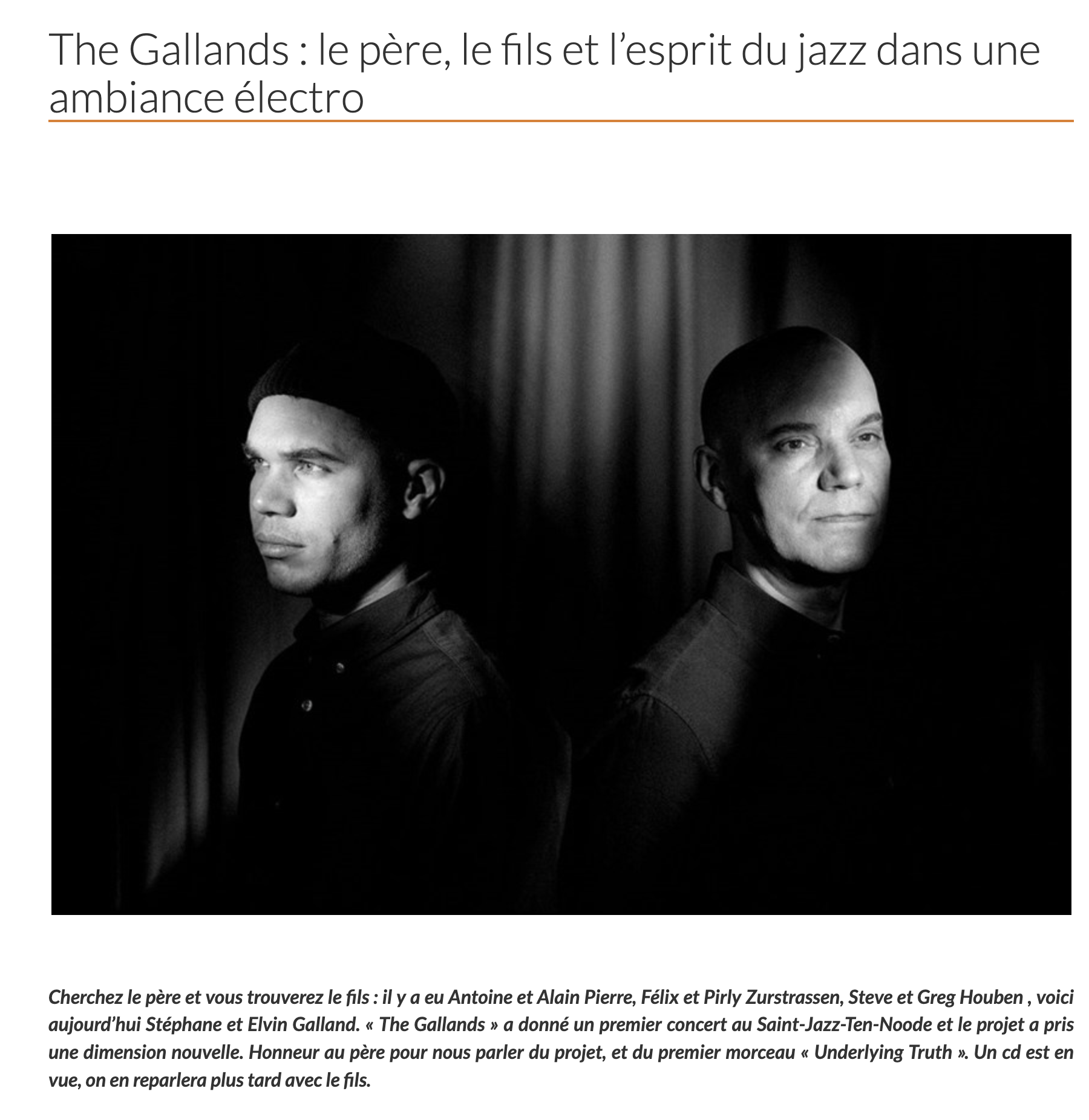 interview the gallands jazzhalo